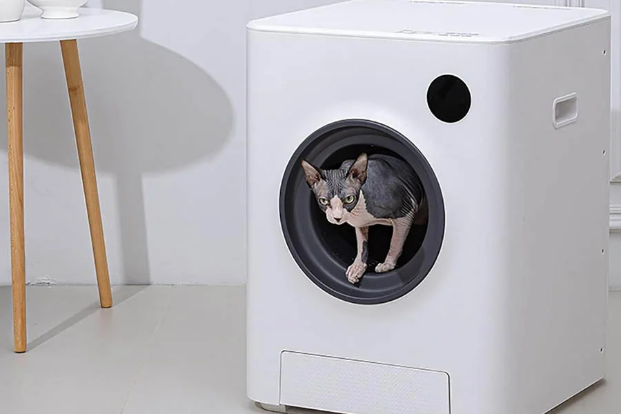 odorless cat litter box