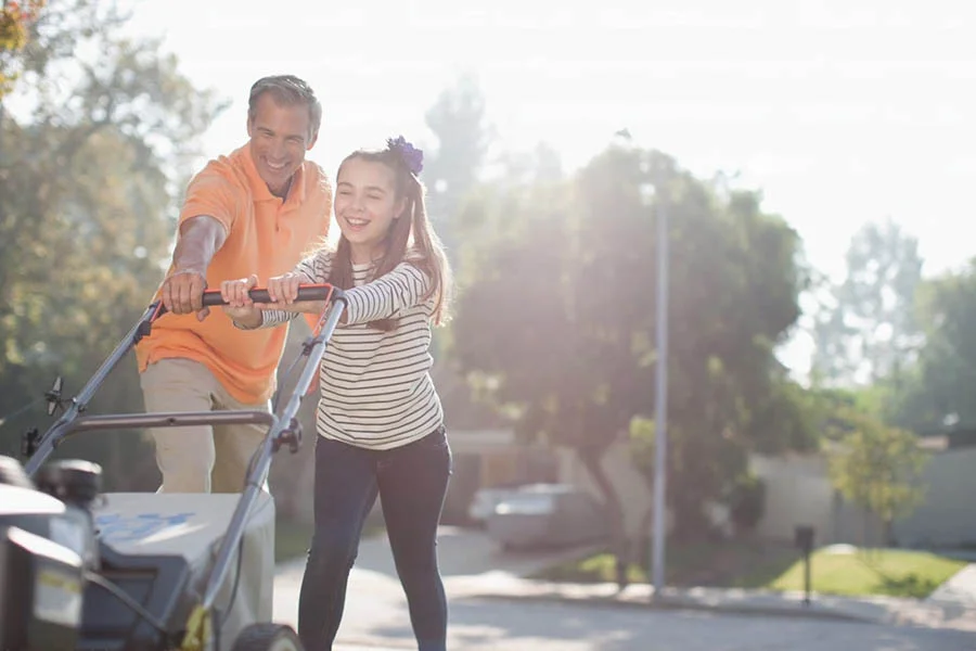 push electric lawn mower